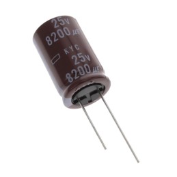 10 pcs : EKYC250ELL822MM30S - CAP ALUM 8200UF 20% 25V RADIAL