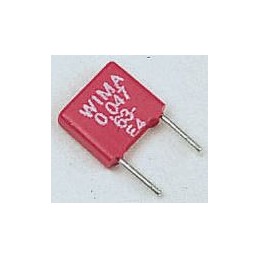 5000 pcs - WIMA MKS2 Polyester Film Capacitor, 63 V ac, 100 V dc, ±10%, 33nF, Through Hole