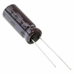 10 pcs : UCY2C820MPD9 - CAP ALUM 82UF 20% 160V RADIAL