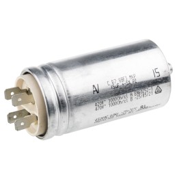 62 pcs - KEMET C87 Metallised Polypropylene Film Capacitor, 470V ac, ±5%, 15μF, Chassis Mount