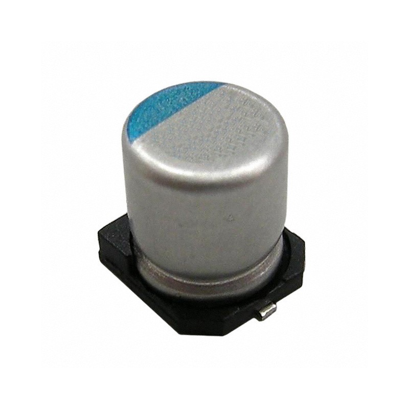 10 pcs : HHXD250ARA560MF61G - CAP ALUM HYB 56UF 20% 25V SMD