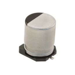 10 pcs : HHXE630ARA560MJA0G - CAP ALUM HYB 56UF 20% 63V SMD