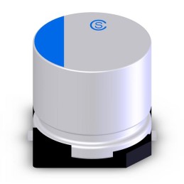 10 pcs : VSE1C101MCB6357 - CAP ALUM POLY 100UF 20% 16V SMD