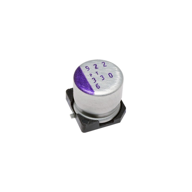 10 pcs : 16SVPT100M - CAP ALUM POLY 100UF 20% 16V SMD