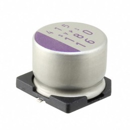 10 pcs : 16SVPS100M - CAP ALUM POLY 100UF 20% 16V SMD