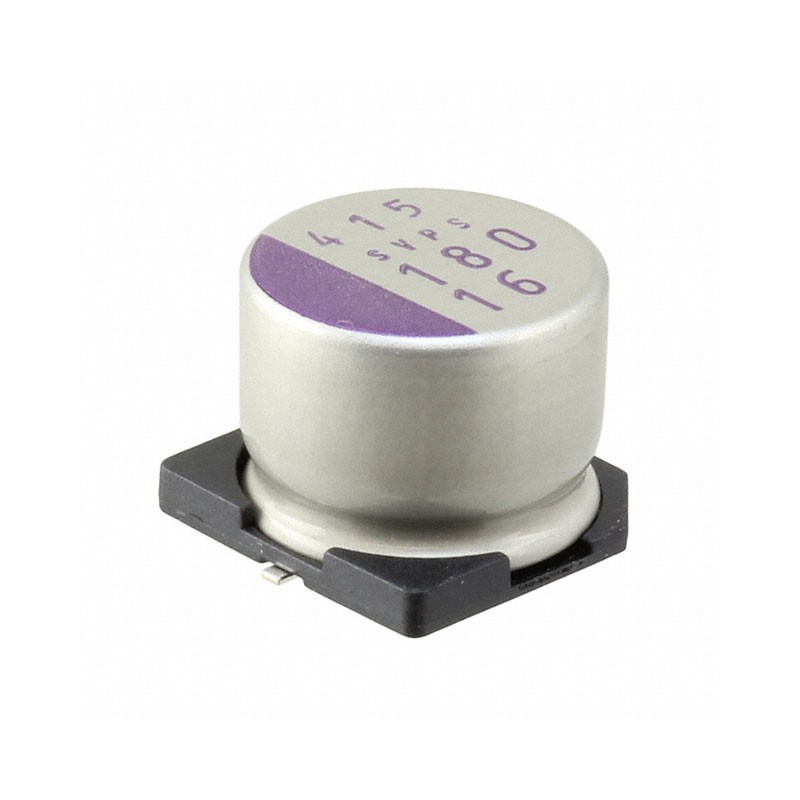 10 pcs : 16SVPS100M - CAP ALUM POLY 100UF 20% 16V SMD