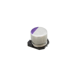 10 pcs : 16SVPG100M - CAP ALUM POLY 100UF 20% 16V SMD