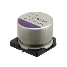 10 pcs : 35SVPD18M - CAP ALUM POLY 18UF 20% 35V SMD