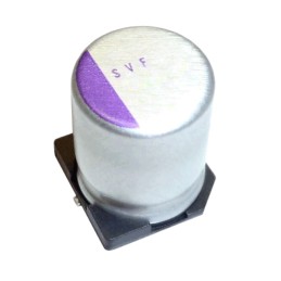 10 pcs : 35SVF22M - CAP ALUM POLY 22UF 20% 35V SMD