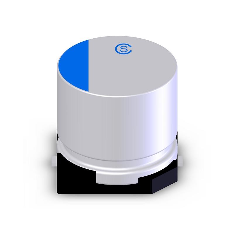 10 pcs : VSG1E270MCB6357L - CAP ALUM POLY 27UF 20% 25V SMD