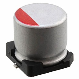 10 pcs : RHS1A331MCN1GS - CAP ALUM POLY 330UF 20% 10V SMD