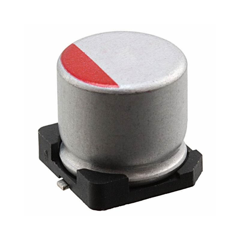 10 pcs : RHS1A331MCN1GS - CAP ALUM POLY 330UF 20% 10V SMD