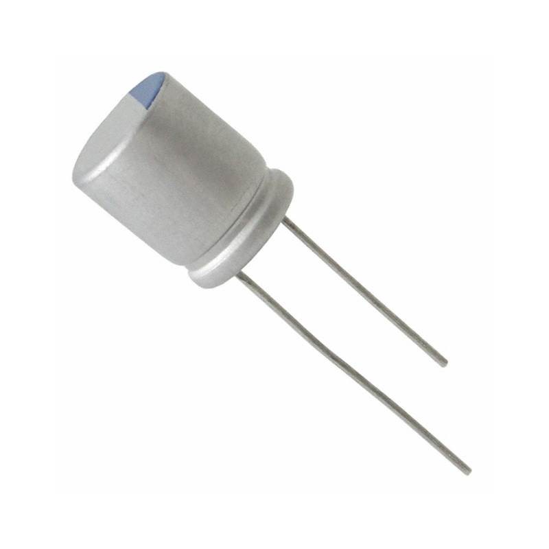 10 pcs : PLV1D331MDL1 - CAP ALUM POLY 330UF 20% 20V T/H