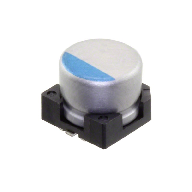 10 pcs : PCX1E390MCS1GS - CAP ALUM POLY 39UF 20% 25V SMD