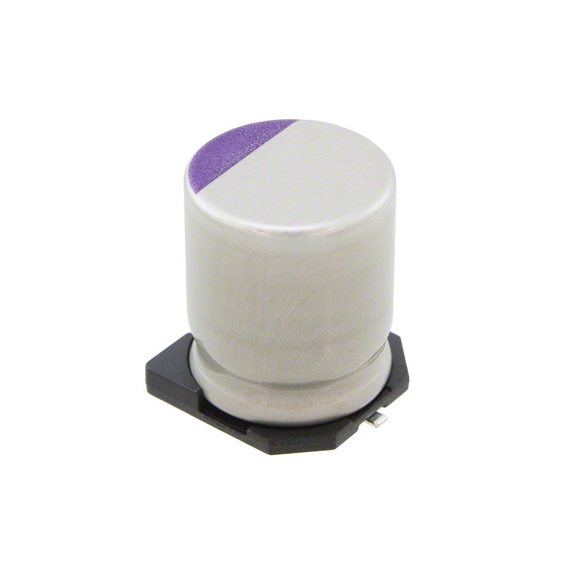 10 pcs : 16SVPE470M - CAP ALUM POLY 470UF 20% 16V SMD