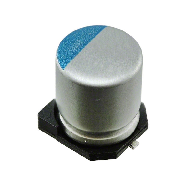 10 pcs : APXE2R5ARA471MF80G - CAP ALUM POLY 470UF 20% 2.5V SMD