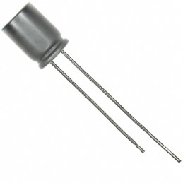 10 pcs : APSE6R3ELL471MF08S - CAP ALUM POLY 470UF 20% 6.3V T/H
