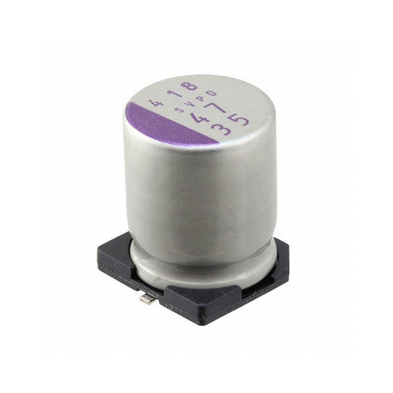 10 pcs : 35SVPD47M - CAP ALUM POLY 47UF 20% 35V SMD