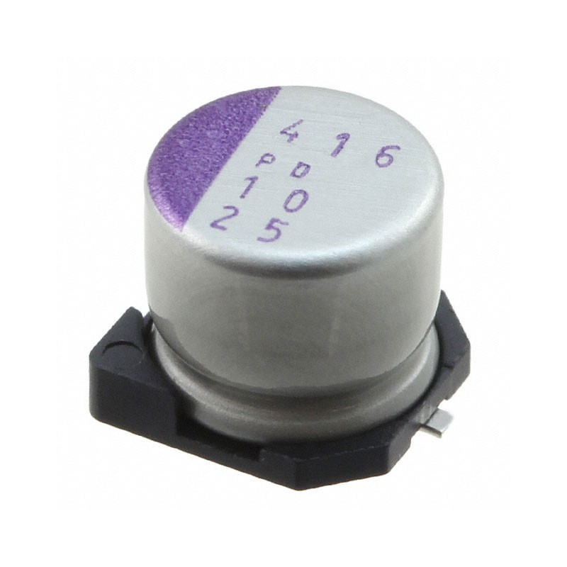 10 pcs : 10SVPD56M - CAP ALUM POLY 56UF 20% 10V SMD