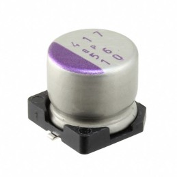 10 pcs : 10SVQP56M - CAP ALUM POLY 56UF 20% 10V SMD