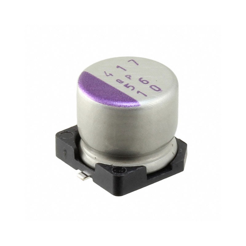 10 pcs : 10SVQP56M - CAP ALUM POLY 56UF 20% 10V SMD