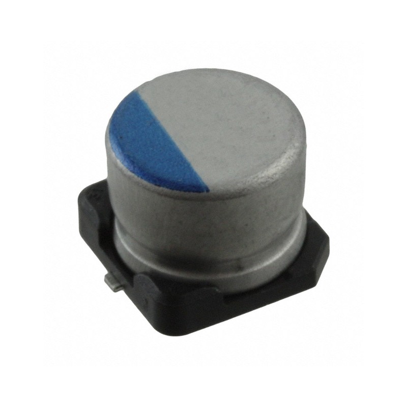 10 pcs : PCV1E560MCL1GS - CAP ALUM POLY 56UF 20% 25V SMD