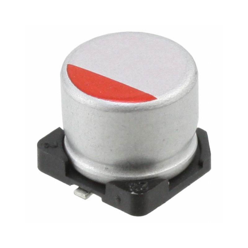 10 pcs : RHA0E681MCN1GS - CAP ALUM POLY 680UF 20% 2.5V SMD