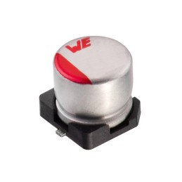 10 pcs : 875105344008 - CAP ALUM POLY 68UF 20% 16V SMD