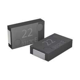 10 pcs : EEF-LR0J680R - CAP ALUM POLY 68UF 20% 6.3V SMD