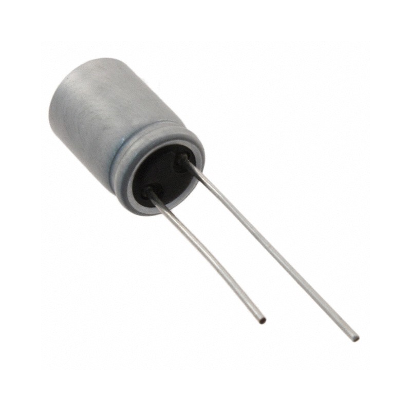 10 pcs : PLE0E821MCO6 - CAP ALUM POLY 820UF 20% 2.5V T/H