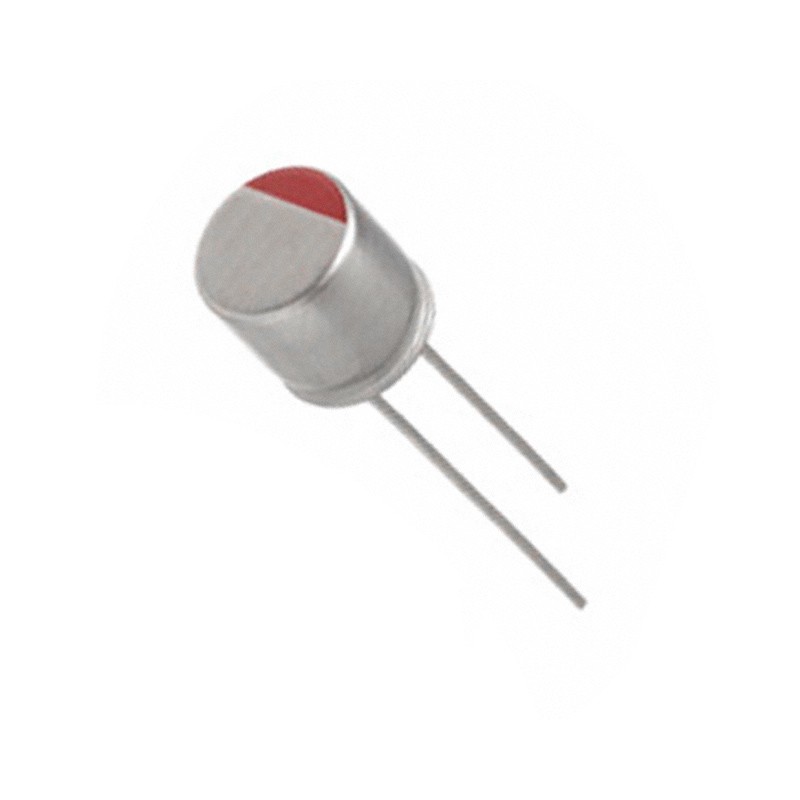 10 pcs : RL80J821MDN1 - CAP ALUM POLY 820UF 20% 6.3V T/H