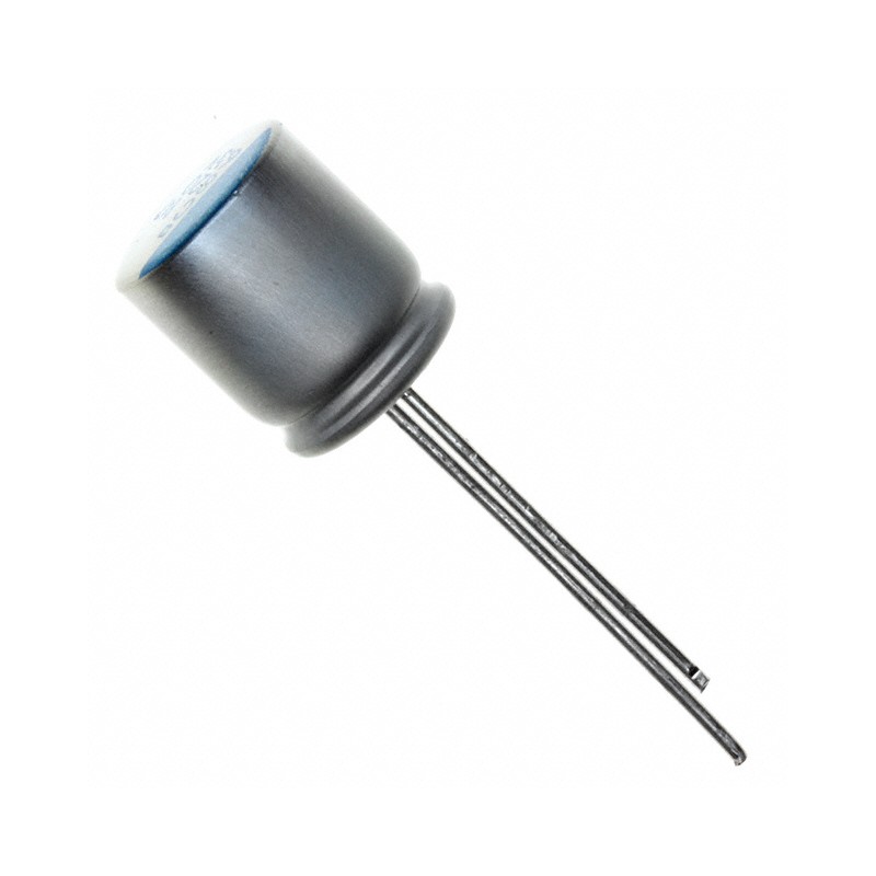 10 pcs : APSC6R3ELL821MJB5S - CAP ALUM POLY 820UF 20% 6.3V T/H