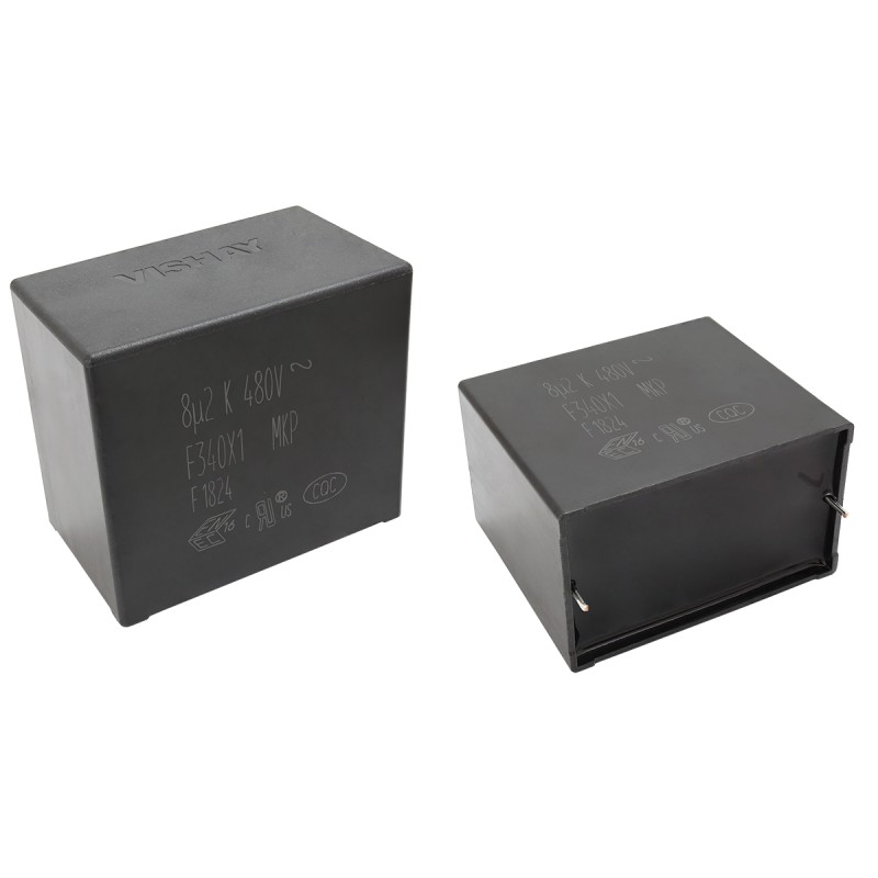 95 pcs - Vishay F340X1 Polypropylene Film Capacitor, 480V ac, ±20%, 470nF, Through Hole