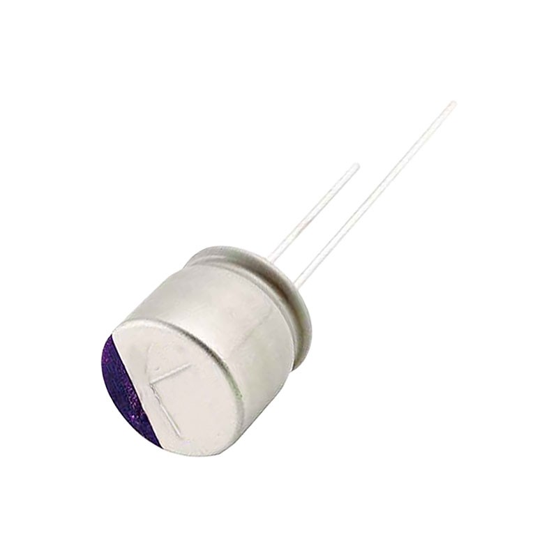 10 pcs : 50PZE100M10X9 - CAP ALUM POLY HYB 100UF 50V T/H