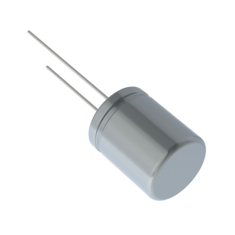 10 pcs : HHSE630ELL101MJC5S - CAP ALUM POLY HYB 100UF 63V T/H