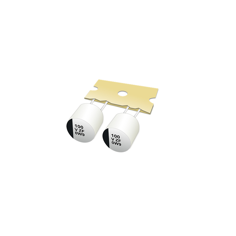 10 pcs : EEH-AZF1V151B - CAP ALUM POLY HYB 150UF 35V T/H