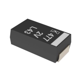 10 pcs : A720V567M002APE003 - CAP ALUM SMD POLYMER