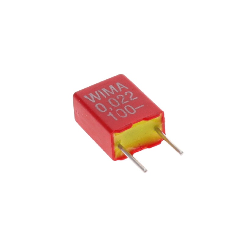 10 pcs : FKS2D022201E00KSSD - CAP FILM 0.022UF 10% 100VDC RAD