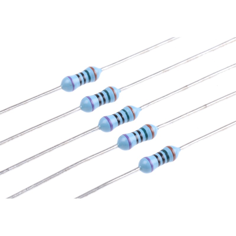 1000 pcs - TE Connectivity 150Ω Metal Film Resistor 0.25W ±0.1% YR1B150RCC