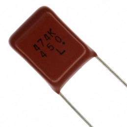 10 pcs : ECQ-E2W474KH - CAP FILM 0.47UF 10% 450VDC RAD