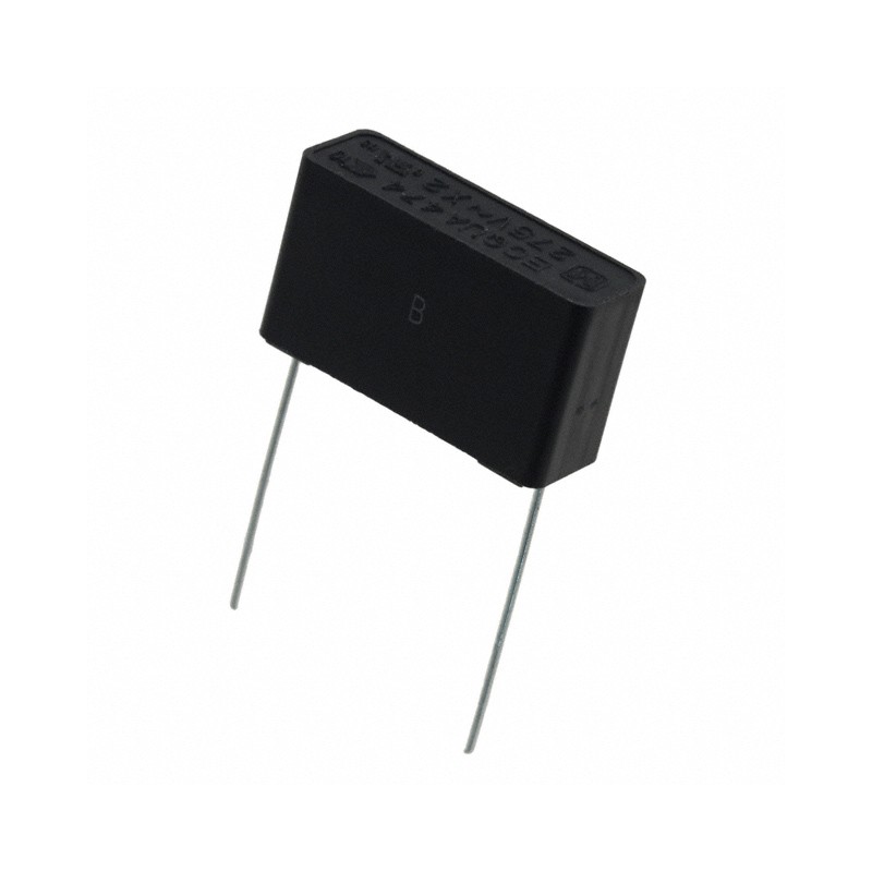 10 pcs : ECQ-UAAF474M - CAP FILM 0.47UF 20% 275VAC RAD