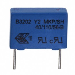 10 pcs : B32021A3103M000 - CAP FILM 10000PF 20% 1.5KVDC RAD
