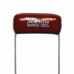 10 pcs : DPPM10D1K-F - CAP FILM 1000PF 10% 1KVDC RADIAL