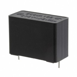 10 pcs : ECQ-UAAF105SA - CAP FILM 1UF 20% 275VAC RAD