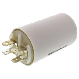 125 pcs - Ducati Energia 4.16.10 Polypropylene Film Capacitor, 450V ac, ±5%, 10μF, Plug In