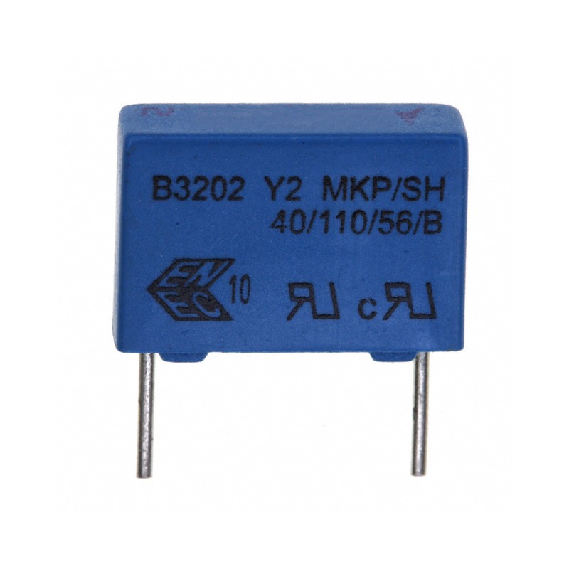 10 pcs : B32021A3332M000 - CAP FILM 3300PF 20% 1.5KVDC RAD