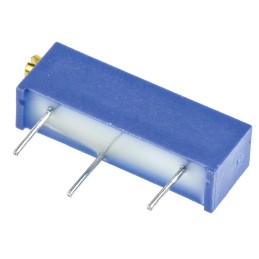 200 pcs - 50Ω, Through Hole Trimmer Potentiometer 0.5W Side Adjust Vishay, 43P