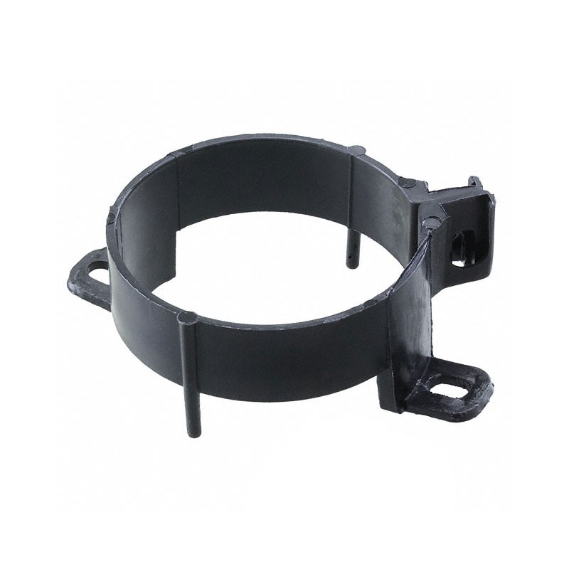 10 pcs : SCHS-2 - CAP HOLDER W/SPACER NO HRDWR BLK