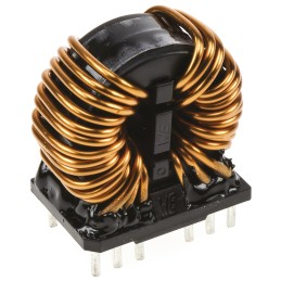 24 pcs - Wurth 12 mH -30 - +50% Nano Crystalline Common Mode Choke, Max SRF:300MHz, 10A Idc, 15mΩ Rdc 250 V ac, WE-CMBNC