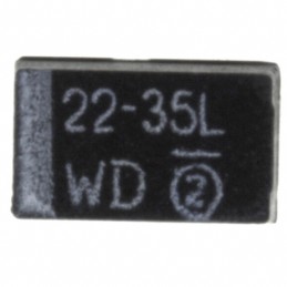 10 pcs : 593D226X0035E2TE3 - CAP TANT 22UF 20% 35V 2917
